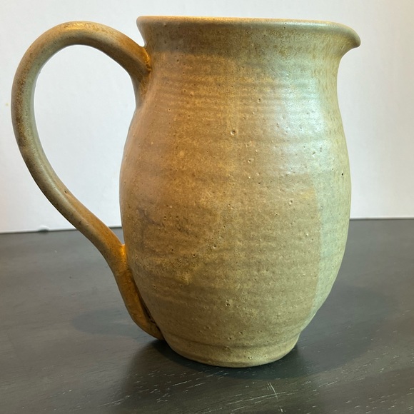 VTG ‘61 T. Smith Pottery Stoneware Pitcher. Handmade. - Picture 3 of 9